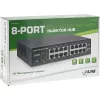 InLine PoE+ Gigabit Netzwerk-Injektor-Hub 8 Port (8x PoE+), 1 Gbit/s, 19 Zoll 1U