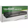 InLine PoE+ Gigabit Injector Hub 16 Port PoE+, 19 Zoll 1U, Halterungen enthalten, 2 Lüfter