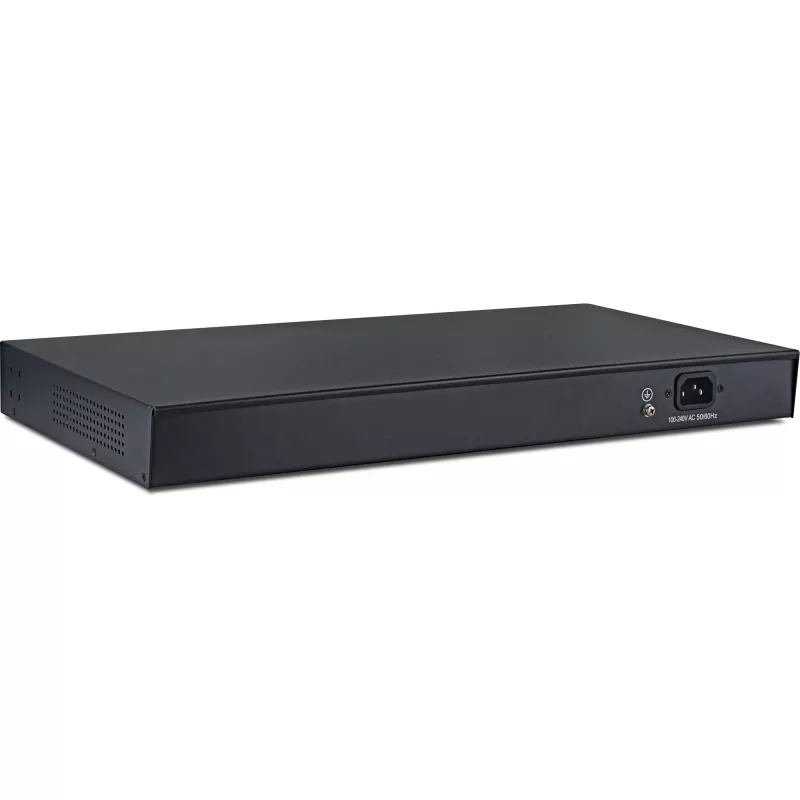 InLine PoE+ Gigabit Netzwerk-Switch 24 Port, 1 Gb/s, 2xSFP, 19 Zoll 1HE (inkl. Halterungen)
