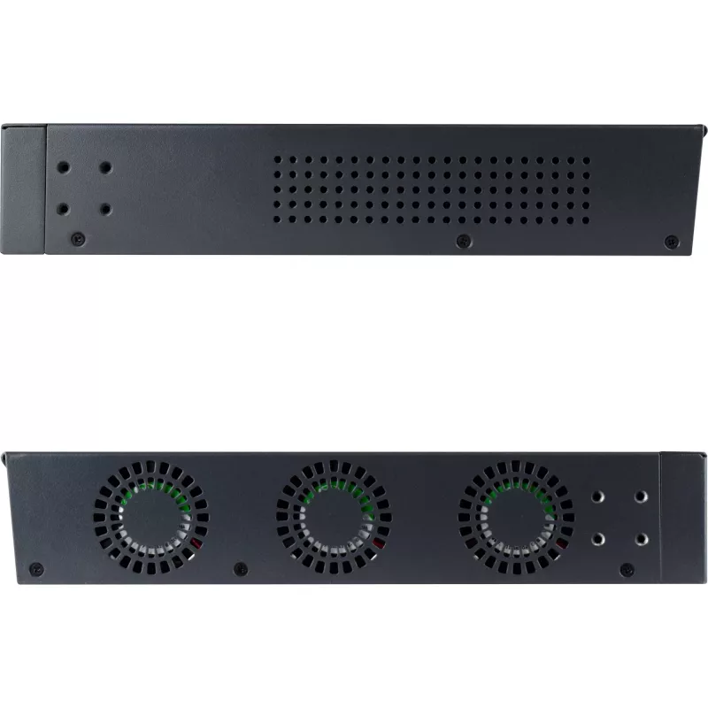 InLine PoE+ Gigabit Netzwerk-Switch 24 Port, 1 Gb/s, 2xSFP, 19 Zoll 1HE (inkl. Halterungen)