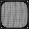 InLine Lüftergitter Aluminiumfilter, schwarz, 120x120mm