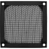 InLine Lüftergitter Aluminiumfilter, schwarz, 80x80 mm