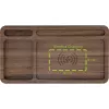 Organizer InLine WoodCharge mit Qi-Ladefläche und USB-Stromquelle
