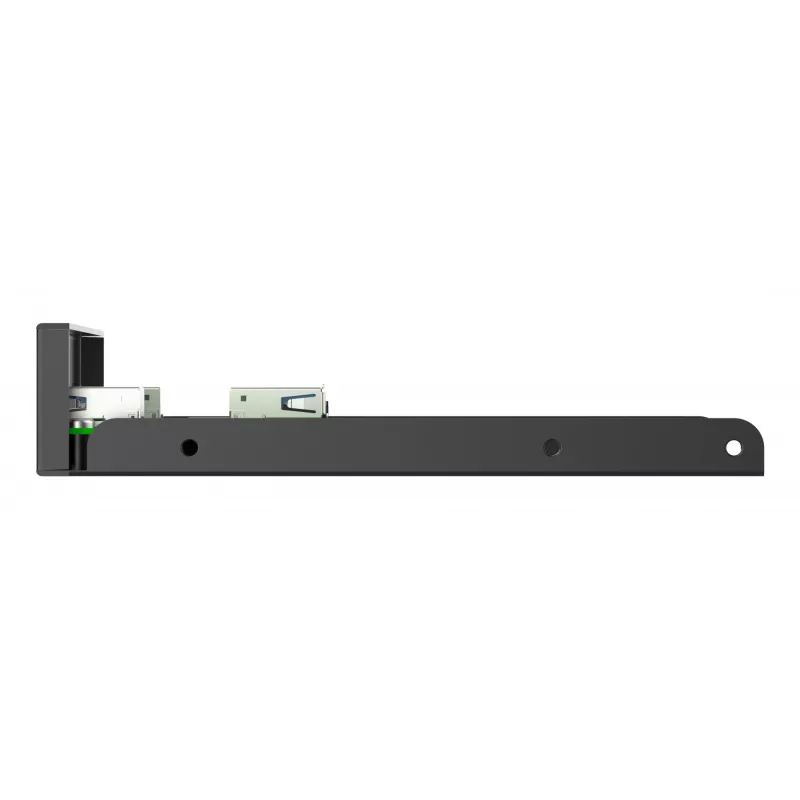 InLine 33456C Laufwerkschachtblende 8.89 cm (3.5 Zoll) I/O-Ports-Blende Schwarz