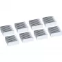 InLine IC-Chip-Kühlkörper, selbstklebende Kühlrippen, 8 Stk.