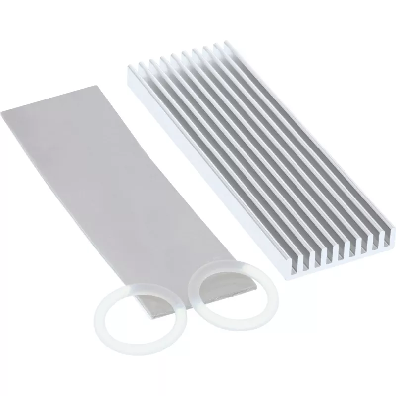 InLine SSD-Kühler, Kühlrippen / Kühlkörper, geeignet für M.2 SSD