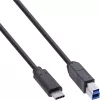 InLine USB 3.2 Gen.1 7 Port Hub Aluminiumgehäuse mit 2,5A Netzteil, schwarz