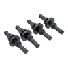 InLine Lüfter-Entkoppler, für Lüfter aller Größen von 60 bis 120 mm, 4 Stk. Pack