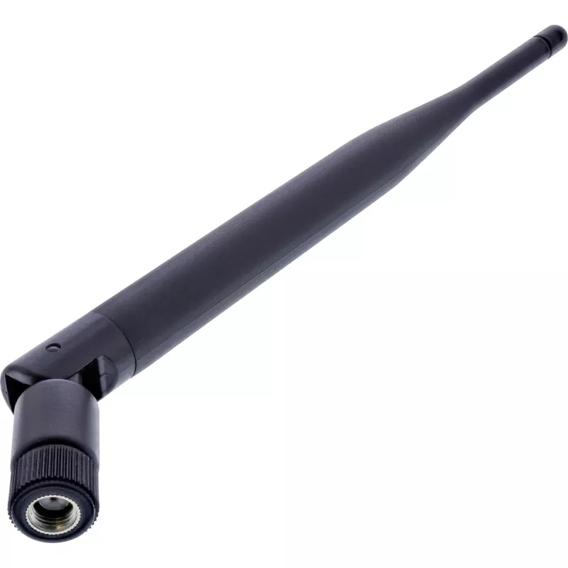 InLine WIFI Gummiantenne für AP und Router R-SMA 5dBi
