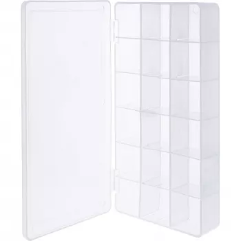 Kleinteilebox InLine 43009E 18 Fächer 213x114x35mm