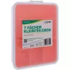 InLine Kleinmaterialbox, 7 Fächer, 180 x 140 x 40 mm, orange