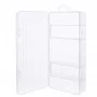 InLine Kleinteilebox, 5 Fächer, 206x107x33mm, transparent