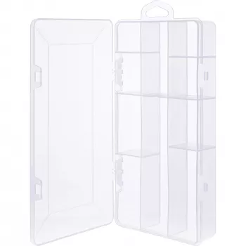 InLine Kleinteilebox 10 Fächer 206x107x33mm, transparent