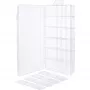 InLine Kleinteilebox, 18 Fächer, 207x110x27mm, transparent