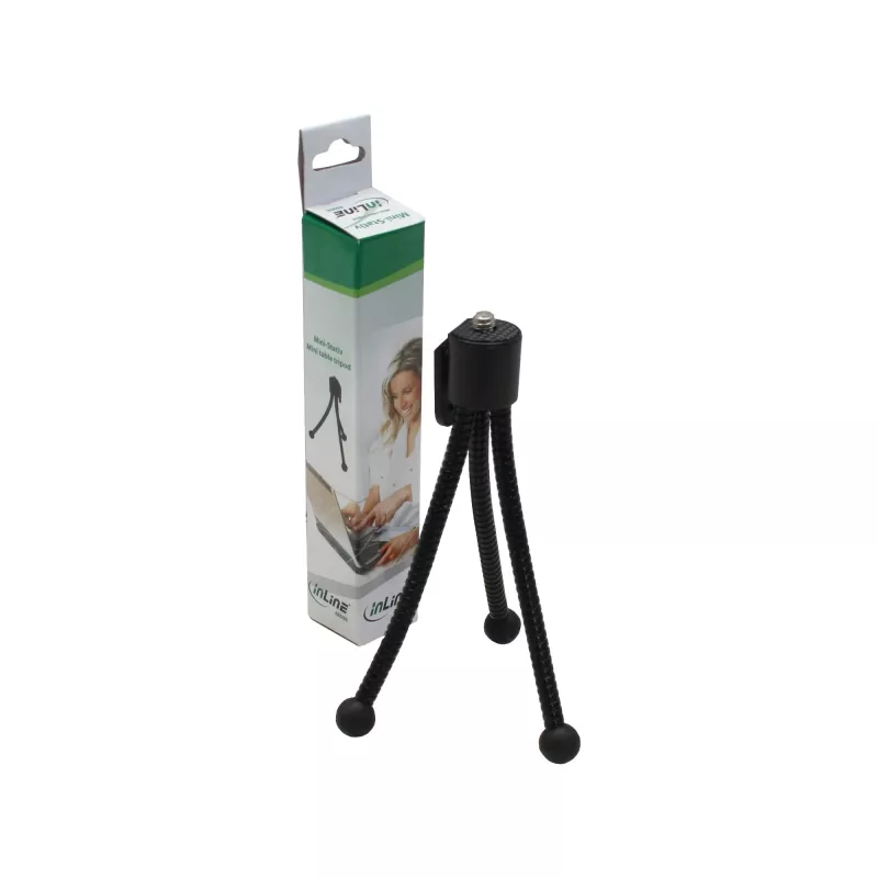 InLine Mini-Stativ für Digitalkameras 12,5 cm