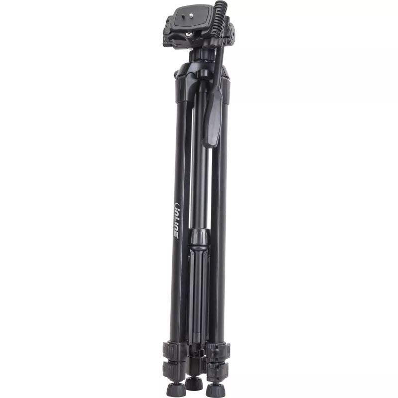 InLine Professional leichtes Stativ schwarz 5 kg Tragfähigkeit 173 cm Höhe
