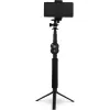 InLine Selfie Stick 4 Beine mit Mini-Stativ Aluminium schwarz max. 0,75 m