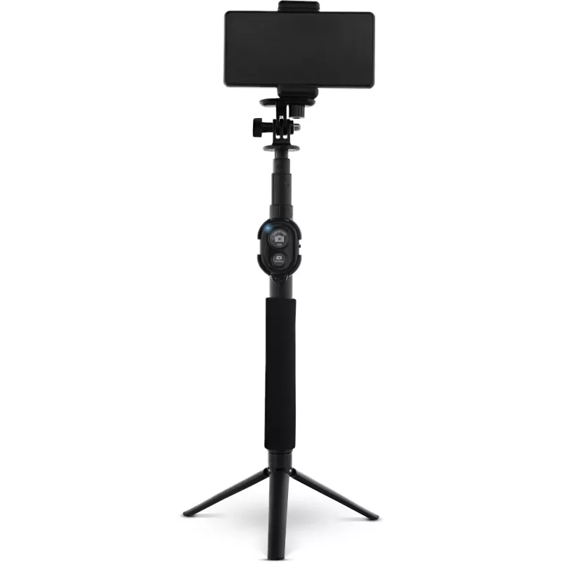 InLine Selfie Stick 4 Beine mit Mini-Stativ Aluminium schwarz max. 0,75 m