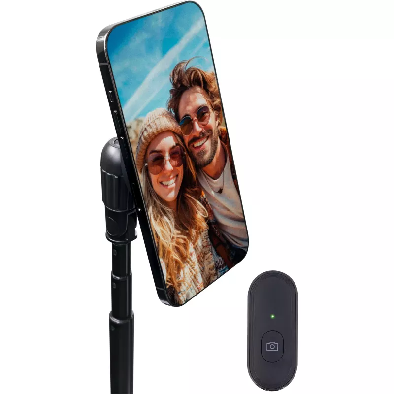 Selfie-Stick-Stativ InLine 48091 mit Bluetooth-Fernbedienung – ausziehbarer Smartphone-Halter