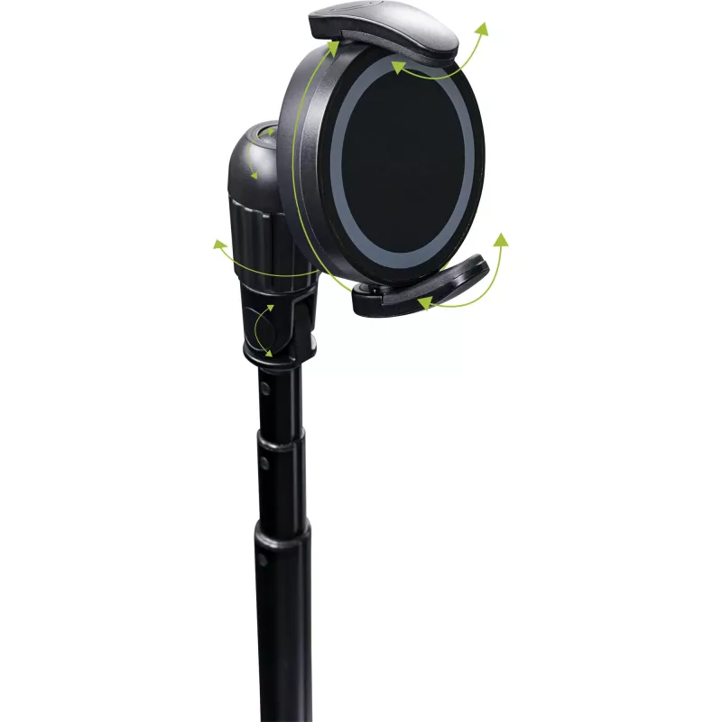 Selfie-Stick-Stativ InLine 48091 mit Bluetooth-Fernbedienung – ausziehbarer Smartphone-Halter
