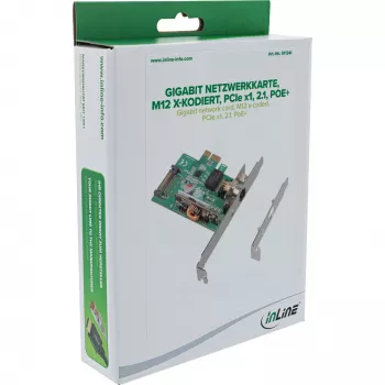 Netzwerkkarte InLine 51124I Intern 2500 Mbit/s PCI Express Kabelgebunden