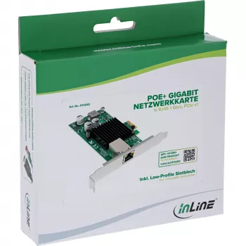 InLine 51125O interne Ethernet-Netzwerkkarte 1000 Mbit/s PCI Express