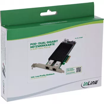 Interne Ethernet-Netzwerkkarte InLine 51125P 1000 Mbit/s PCI Express