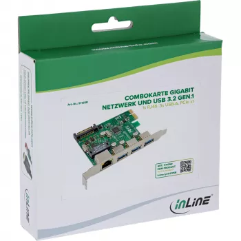 Netzwerkkarte InLine 51125R Ethernet 1000 Mbit/s PCI Express