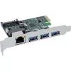 Netzwerkkarte InLine 51125R Ethernet 1000 Mbit/s PCI Express