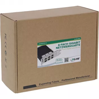 Interne Ethernet-Netzwerkkarte InLine 51127C 1000 Mbit/s PCI Express