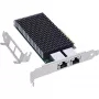 InLine Dual 10-Gigabit Netzwerkkarte, 2x RJ45 10Gb/s, PCIe x8, inkl. LP-Halterung