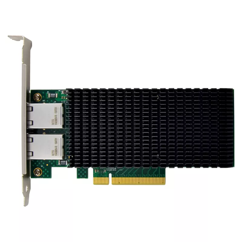 InLine Dual 10-Gigabit Netzwerkkarte, 2x RJ45 10Gb/s, PCIe x8, inkl. LP-Halterung