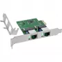 Netzwerkkarte InLine 51128K Dual Gigabit 2x RJ45 PCIe x1