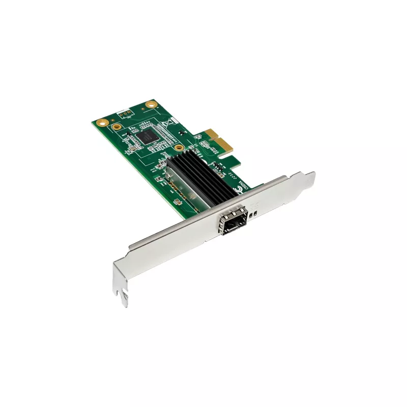 InLine Gigabit-Netzwerkkarte, 1x SFP, PCIe x1, inkl. Low-Profile-Blende