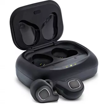 InLine PURE Air TWS, Bluetooth In-Ear-Kopfhörer mit Qi-Case Powerbank
