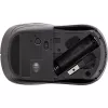 InLine Maus 3-in-1, Bluetooth + 2x 2,4 GHz, 5 Tasten, optisch, grau/schwarz
