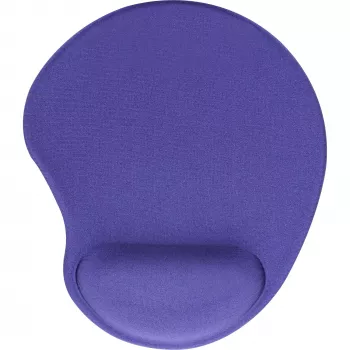 InLine Mauspad, Handgelenkauflage aus Gel, 230 x 205 x 20 mm, blau