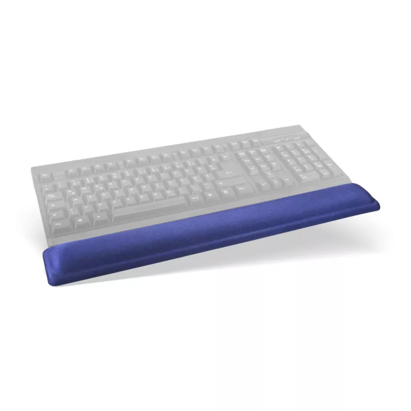 InLine Tastatur mit Gel-Handauflage, blau, 464x60x23mm