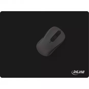 InLine Mauspad, Soft Gaming Pad, 350x260x3mm, schwarz