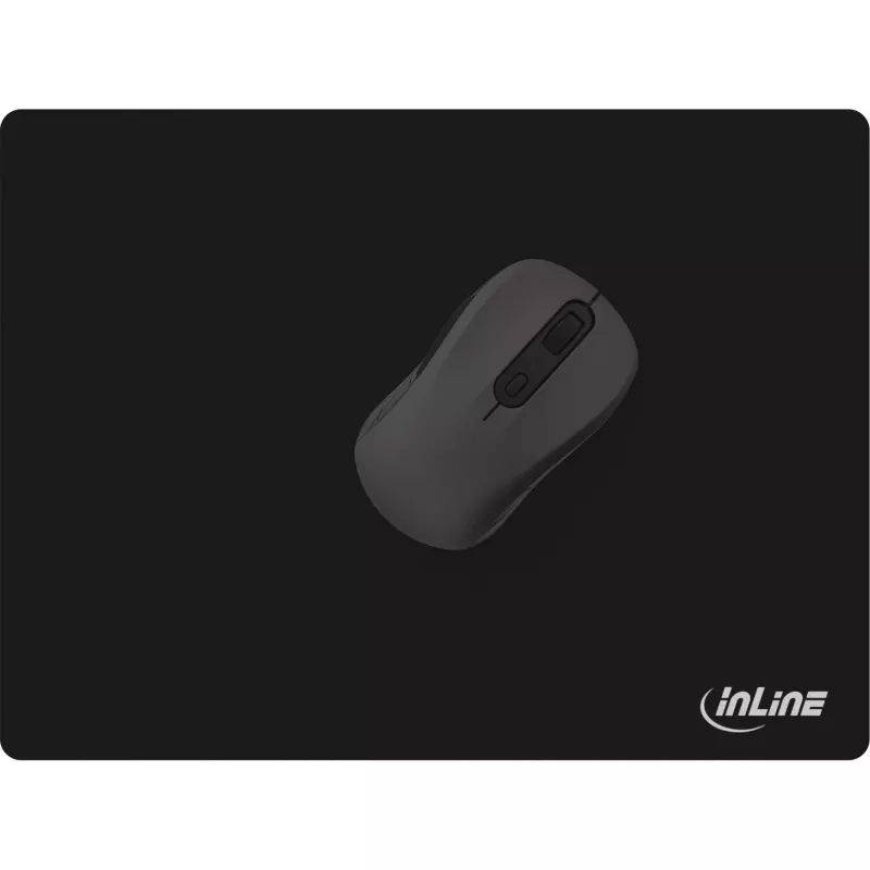 InLine Mauspad, Soft Gaming Pad, 350x260x3mm, schwarz