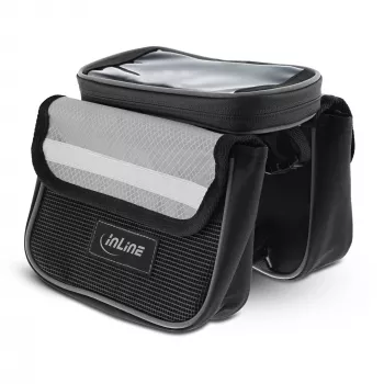 InLine sport Multifunktions-Fahrradtasche, schwarz