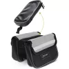InLine sport Multifunktions-Fahrradtasche, schwarz