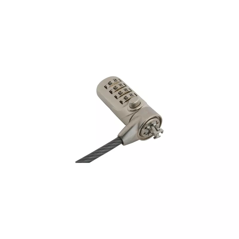 InLine Notebook-Sicherheitsschloss mit Zahlenkombination 4,4 mm x 2 m