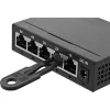 InLine RJ45-Portblocker, Starterset mit 10 Blockern und Schlüssel, schwarz