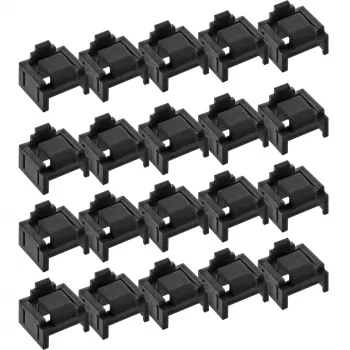 InLine RJ45-Portblocker, 20er Nachfüllpackung, schwarz
