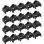 InLine RJ45-Portblocker, 20er Nachfüllpackung, schwarz