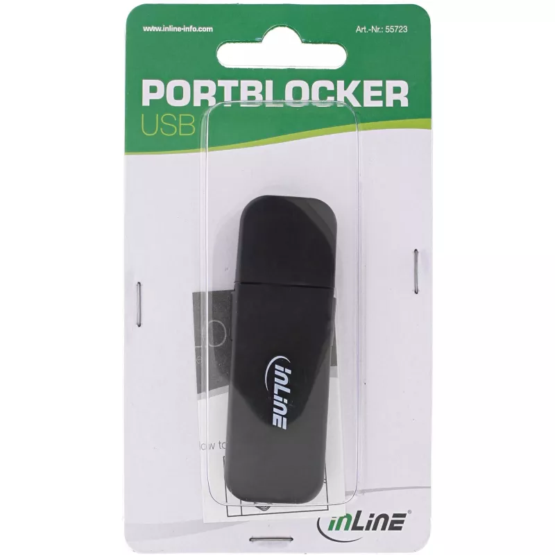 InLine USB-Portblocker, 4-Port-Blocker