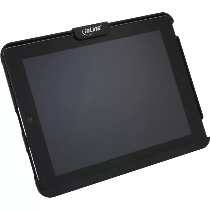 InLine iPad Sicherheits-Case-Ständer mit Sicherheitsschloss und Schlüssel 2 m