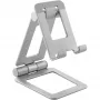 Universal-Smartphone-/Tablet-Halterung InLine 55729A für Geräte bis zu 10 Zoll, verstellbare Klemmung, für Schreibtisch/Montage