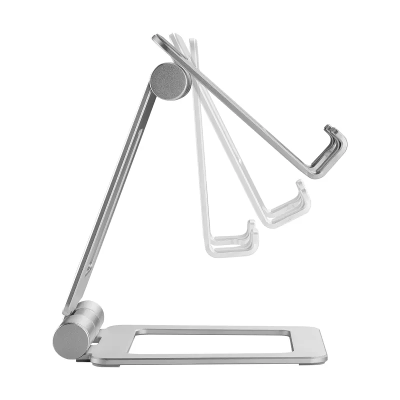Universal-Smartphone-/Tablet-Halterung InLine 55729A für Geräte bis zu 10 Zoll, verstellbare Klemmung, für Schreibtisch/Montage